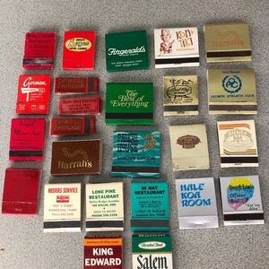Christmas Decor Matchbooks
